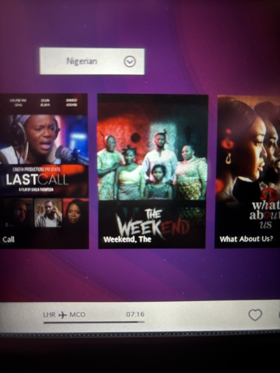 Ollie Lash-Williams (@ollielashw) on Twitter photo Flying back home from meetings yesterday I was so proud to see #TheWeekend, written by my mate <a href="/BunamObi/">Freddie O Anyaegbunam Jr</a> available on my <a href="/VirginAtlantic/">virginatlantic</a> flight to the USA! Flying back home from meetings yesterday I was so proud to see #TheWeekend, written by my mate <a href="/BunamObi/">Freddie O Anyaegbunam Jr</a> available on my <a href="/VirginAtlantic/">virginatlantic</a> flight to the USA!