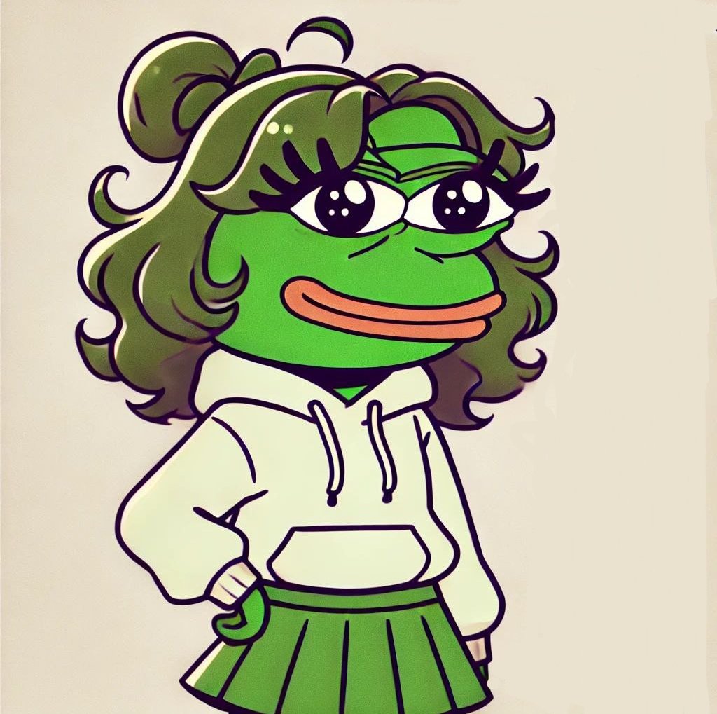 pepe_sis's tweet photo. 🔜 Coming Soon!

A stylish and unique frog character!
Get ready to add her to your collection soon.

⏳ Stay tuned, something big is coming!
#pepesis #pepe
#newmemecoin https://t.co/eYbGpTdG35