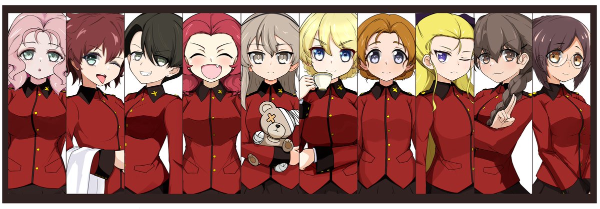 shibainutank's tweet image. #あなたの描いたアリスを見せて
島田さんちの愛里寿ちゃん！！