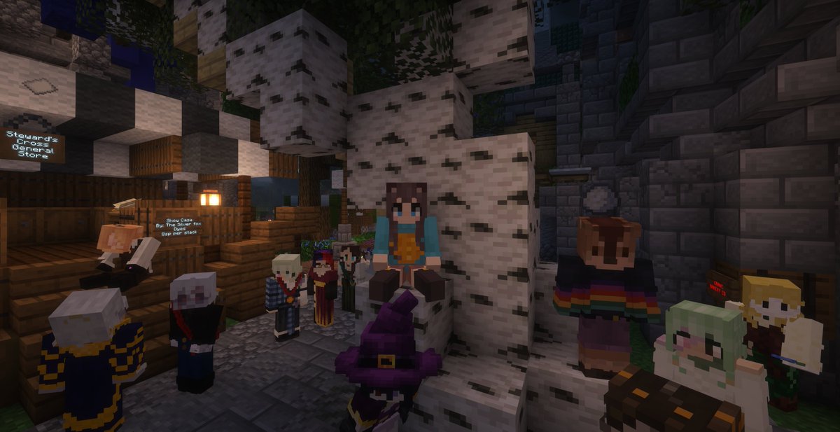 Poulette_QC's tweet photo. When you join a RP SMP for the first time and it's pie day. https://t.co/yUAx5E2x9b