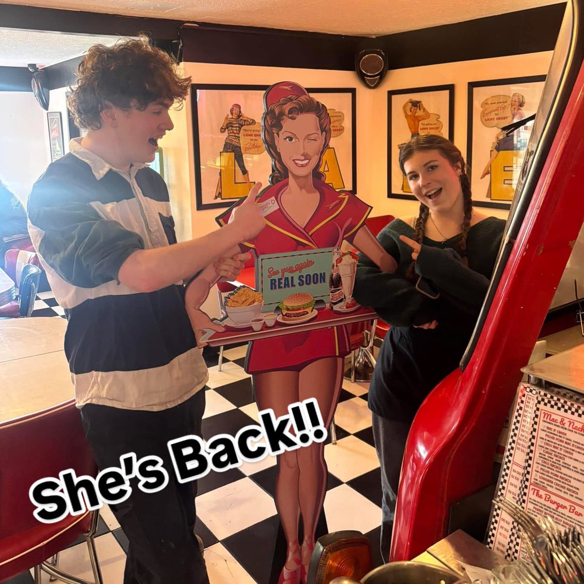 Turns out she pulled an all nighter at The Brewery Quarter, Cheltenham … Dirty stop out! Thank goodness she was returned! #FindOurFrancine #WelcomeBackFrancine #Cheltenham