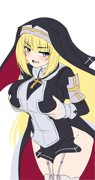 悔い改めないとこう、するシャルロットちゃんとちう😋 