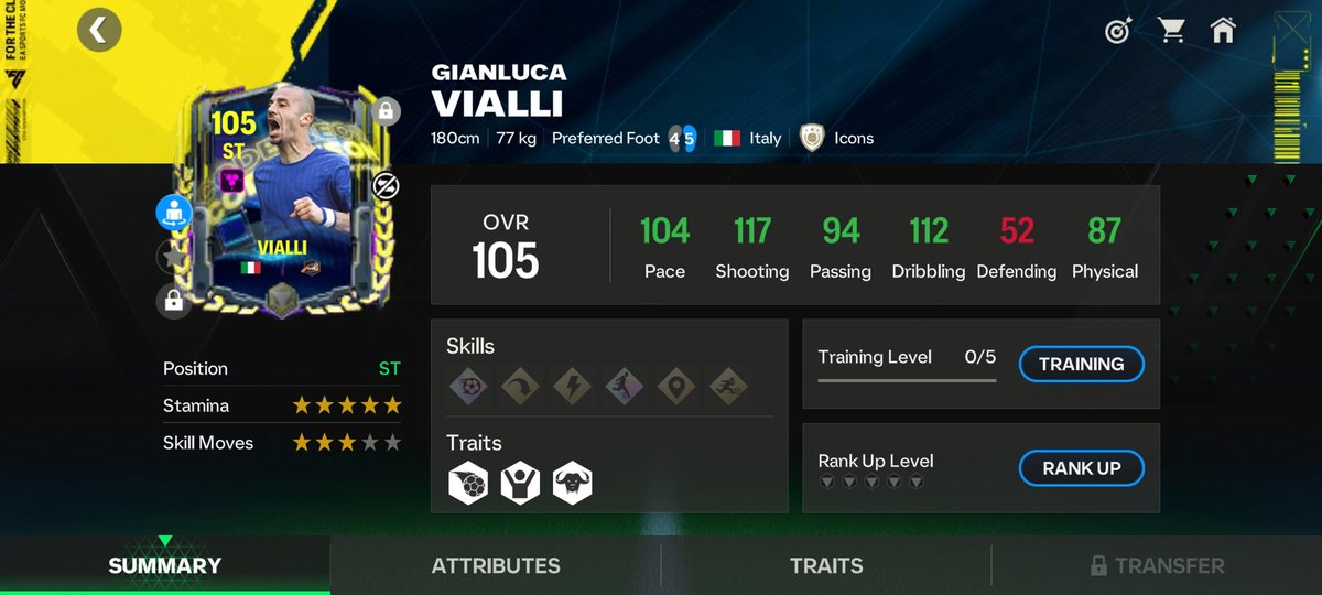 ronie271's tweet photo. @mazenfcm @EASFCMOBILE Already got 105 Viali https://t.co/7fr2dz1X2u