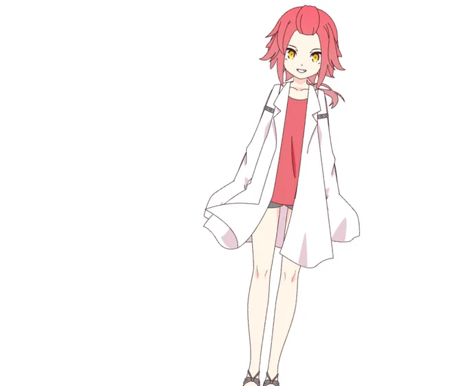 緋野煌ちゃんはなんとなーくこんなイメージです、髪型とか色合いとか 