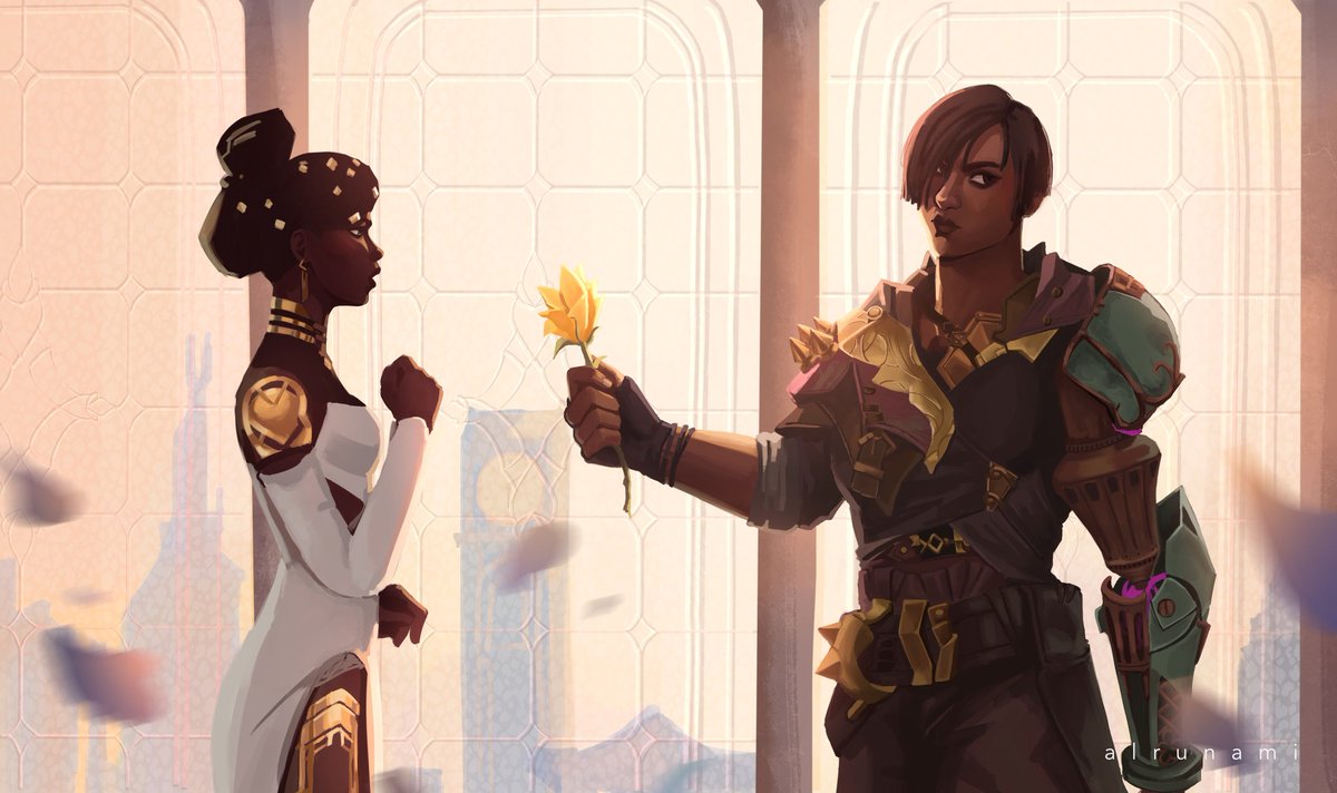 reminded me of you... not that it means anything #melvika #arcane