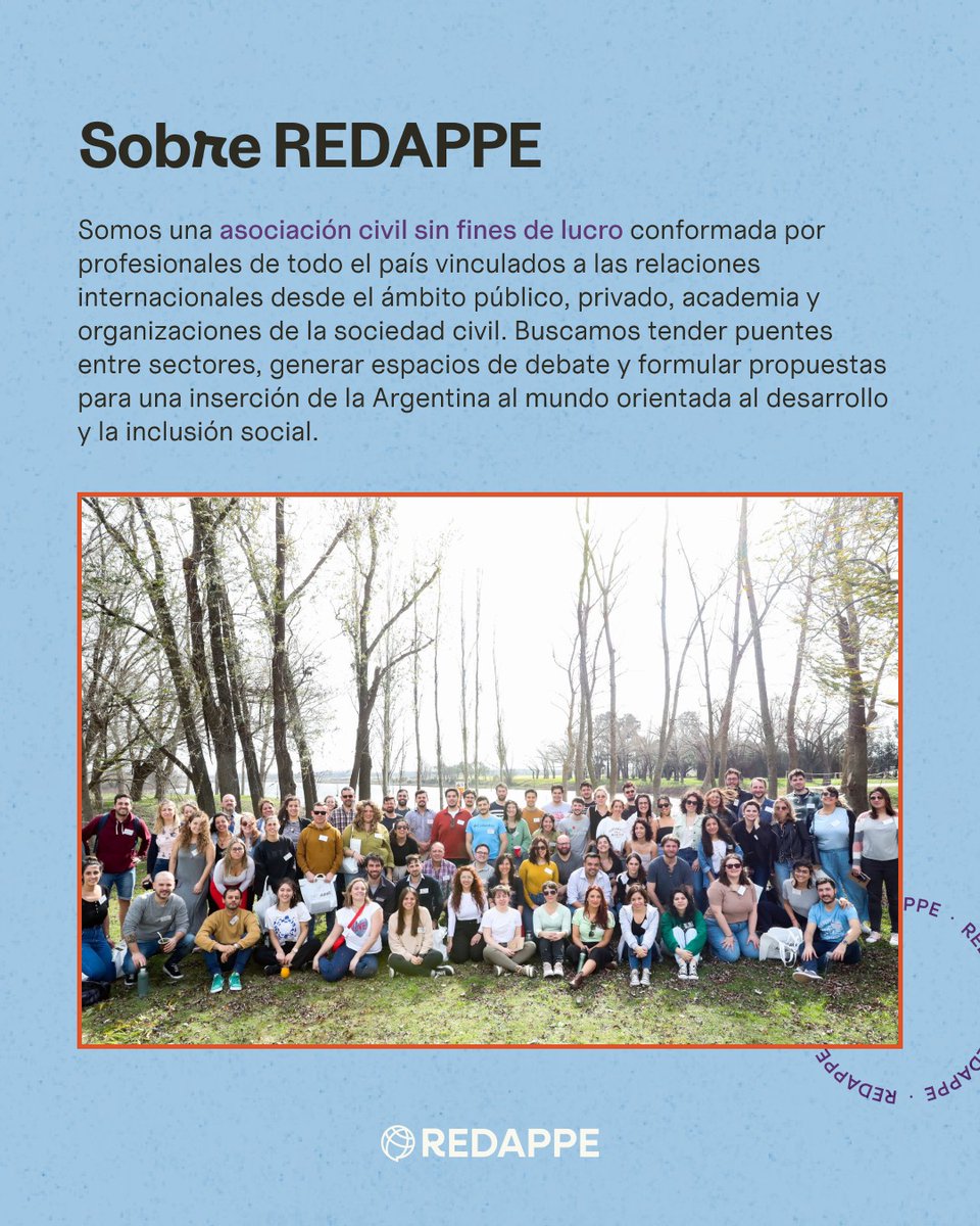 👉 Si sos profesional de Relaciones Internacionales y querés formar parte de una red que promueve el diálogo, la cooperación y la inserción estratégica de Argentina, esta es tu oportunidad.

🔗 ¡Completá el formulario y sumate a construir un futuro mejor!: docs.google.com/forms/d/e/1FAI…
