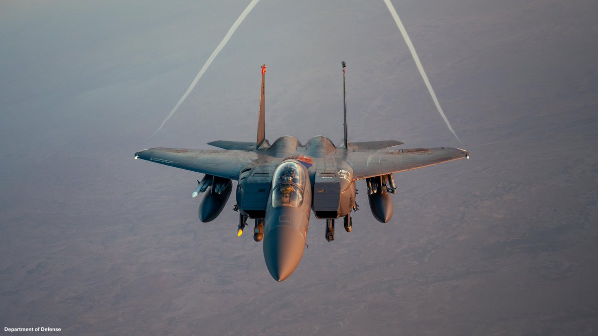 The U.S. Department of Defense released photos showing F-15 fighter jets in action, Friday.

voanews.com/a/iraq-says-ke…