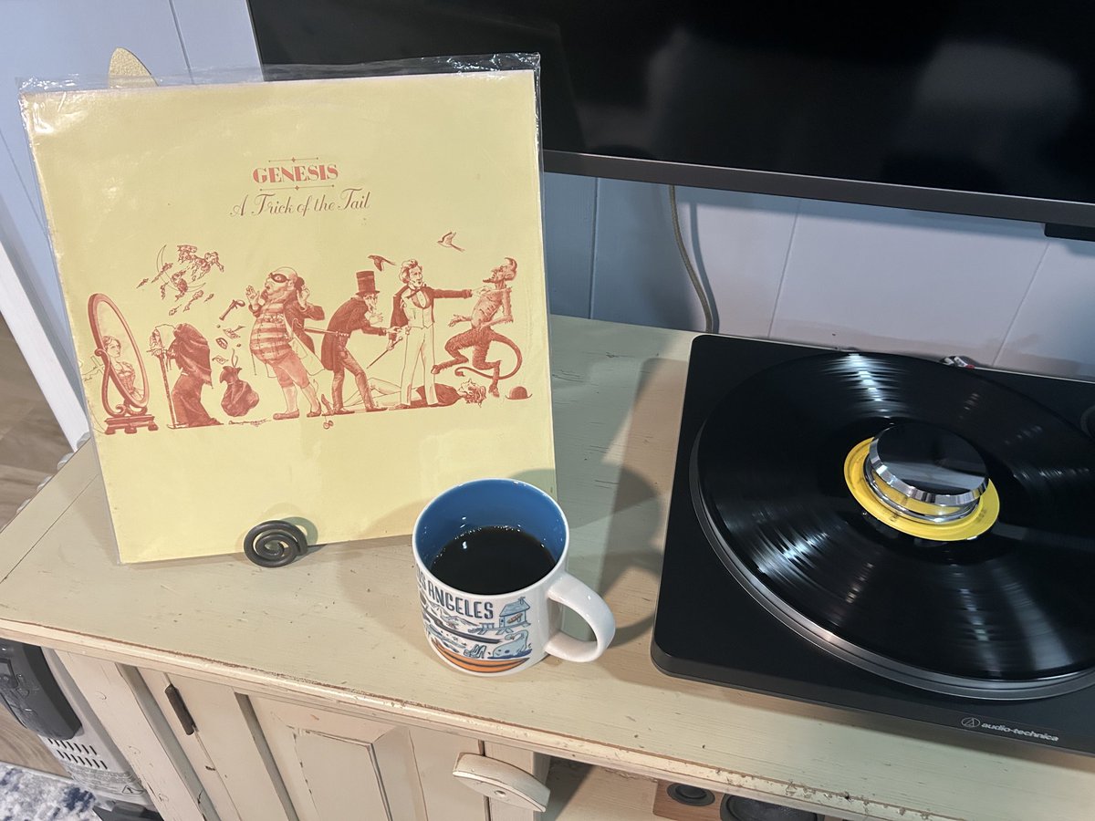 Morning coffee with a classic.