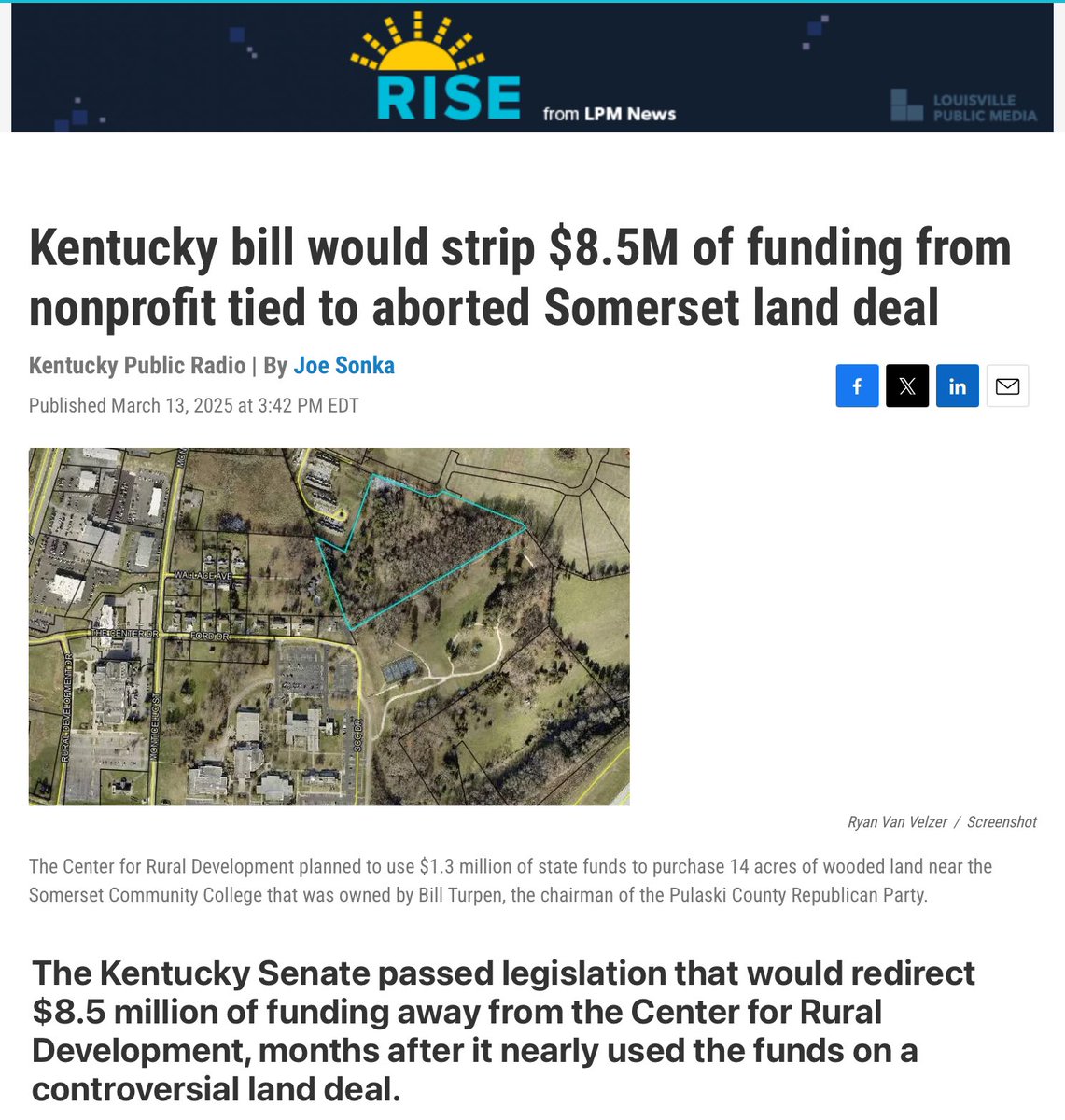Andrew McNeill (@avmcneill) on Twitter photo A win for the taxpayers. The language clawing back the $8.5m got across the finish line last night. Abusing the public’s trust and their tax dollars should come with consequences. Thanks to <a href="/kychrismcdaniel/">Chris McDaniel</a> for living up to that ideal. #KYFREE A win for the taxpayers. The language clawing back the $8.5m got across the finish line last night. Abusing the public’s trust and their tax dollars should come with consequences. Thanks to <a href="/kychrismcdaniel/">Chris McDaniel</a> for living up to that ideal. #KYFREE