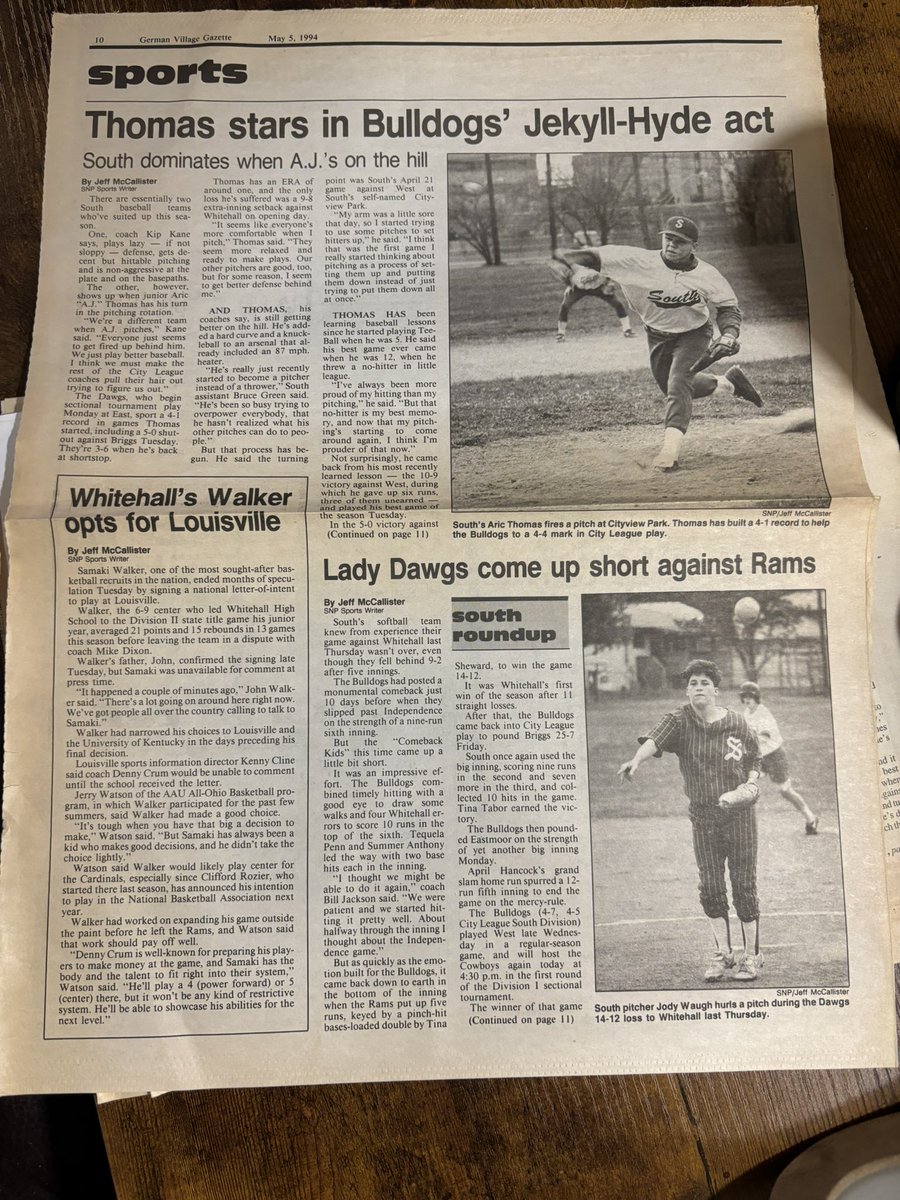 Aric Thomas tweet media