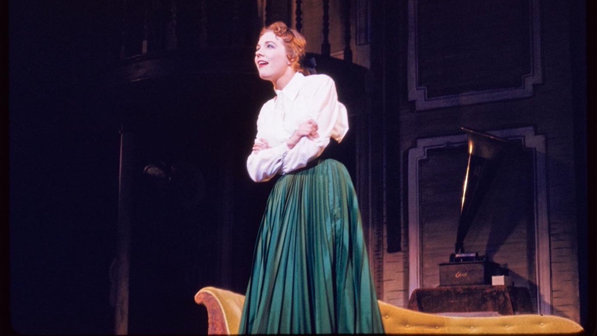 mariasrainer's tweet photo. The original version of Lerner &amp; Loewe’s MY FAIR LADY premiered on Broadway 69 years ago on March 15, 1956. 

Julie Andrews, only 20 at the time, played the iconic role of Eliza Doolittle and she will always be my favorite Eliza. https://t.co/kG6ytwhkqk