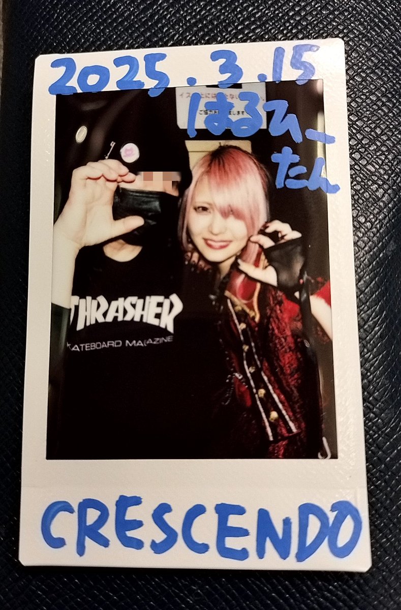 haruhi_1991nat's tweet photo. クレフェス@吉祥寺を離脱！アツいアーティストさんが多数集結するクレフェス久々の参戦楽しかった〜😊クレイジーさんともお話できたしクレフェス仲間とも会えたし最高の夜でした♬クレフェス9周年おめでとうございました🎂 #CrazyFest #クレフェス https://t.co/hH5qReKSek
