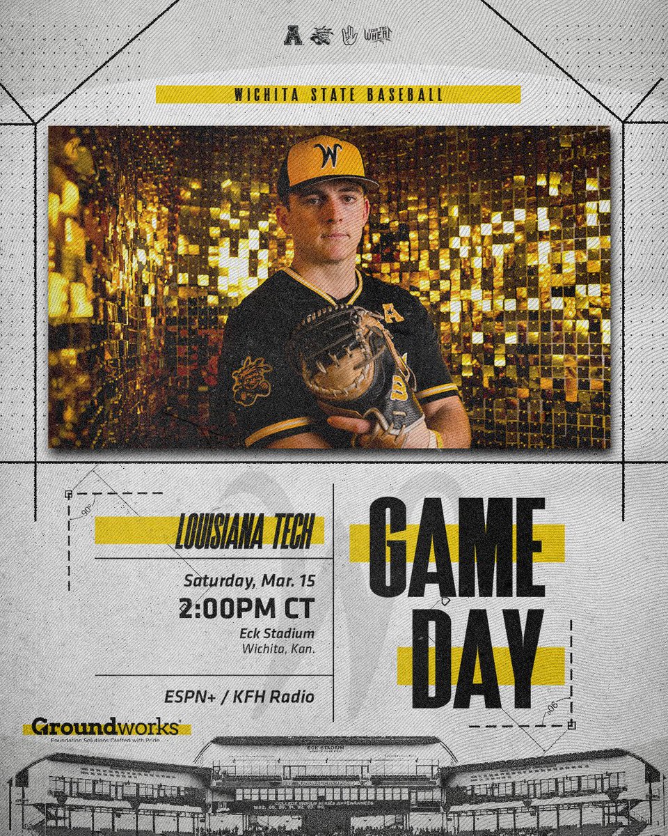 Game ✌️ with the Bulldogs

🆚 Louisiana Tech
🕑 2:00 pm CT
🔗 linktr.ee/goshockersbsb
