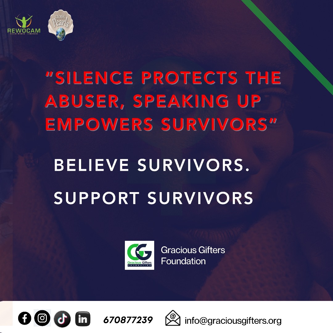 GraciousGifters's tweet photo. Many cases of rape go unreported due to fear, stigma, and lack of support.

Survivors deserve to be heard, believed, and supported

Reporting abuse is the first step toward justice and prevention.

"Let’s create safe spaces where survivors feel empowered to speak up. https://t.co/Hu9c2IlTiq