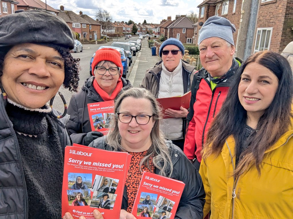 Great to be out with the local <a href="/NCLCentralWest/">NCLCentralWest</a> team in wonderful #Wingrove talking and listening to résidents about the issues which matter to them - the #NHS,  jobs for young people and the suffering in #Gaza topped the list of people's concerns.