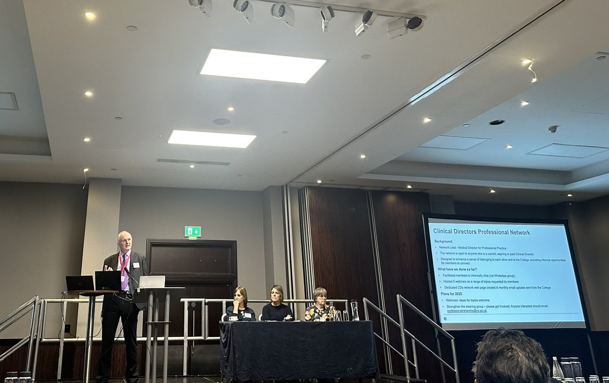 Priya Suresh (@dr_priyasuresh) on Twitter photo Robin Proctor starting off the Clinical Directors day 👍🏽👍🏽<a href="/RCRadiologists/">The Royal College of Radiologists</a>
Fantastic day Robin Proctor starting off the Clinical Directors day 👍🏽👍🏽<a href="/RCRadiologists/">The Royal College of Radiologists</a>
Fantastic day