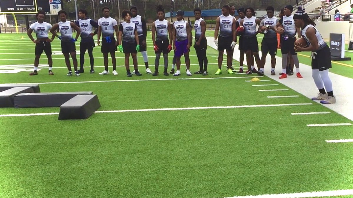 Hall-Tech Sports (@halltechsports1) on Twitter photo 👀”Last Guys 🆙: The RBs in Dothan”
<a href="/RivalsCamp/">Rivals Camp Series</a> @rivals <a href="/izellreese/">Izell Reese</a>
The last list of skills guy 🆙 at Rivals Dothan Camp Series…
Great efforts from “The RBs” that participated in the <a href="/Rivals/">Rivals</a>Camp showcasing their skills…nice stable of backs that will be contributing to their 👀”Last Guys 🆙: The RBs in Dothan”
<a href="/RivalsCamp/">Rivals Camp Series</a> @rivals <a href="/izellreese/">Izell Reese</a>
The last list of skills guy 🆙 at Rivals Dothan Camp Series…
Great efforts from “The RBs” that participated in the <a href="/Rivals/">Rivals</a>Camp showcasing their skills…nice stable of backs that will be contributing to their