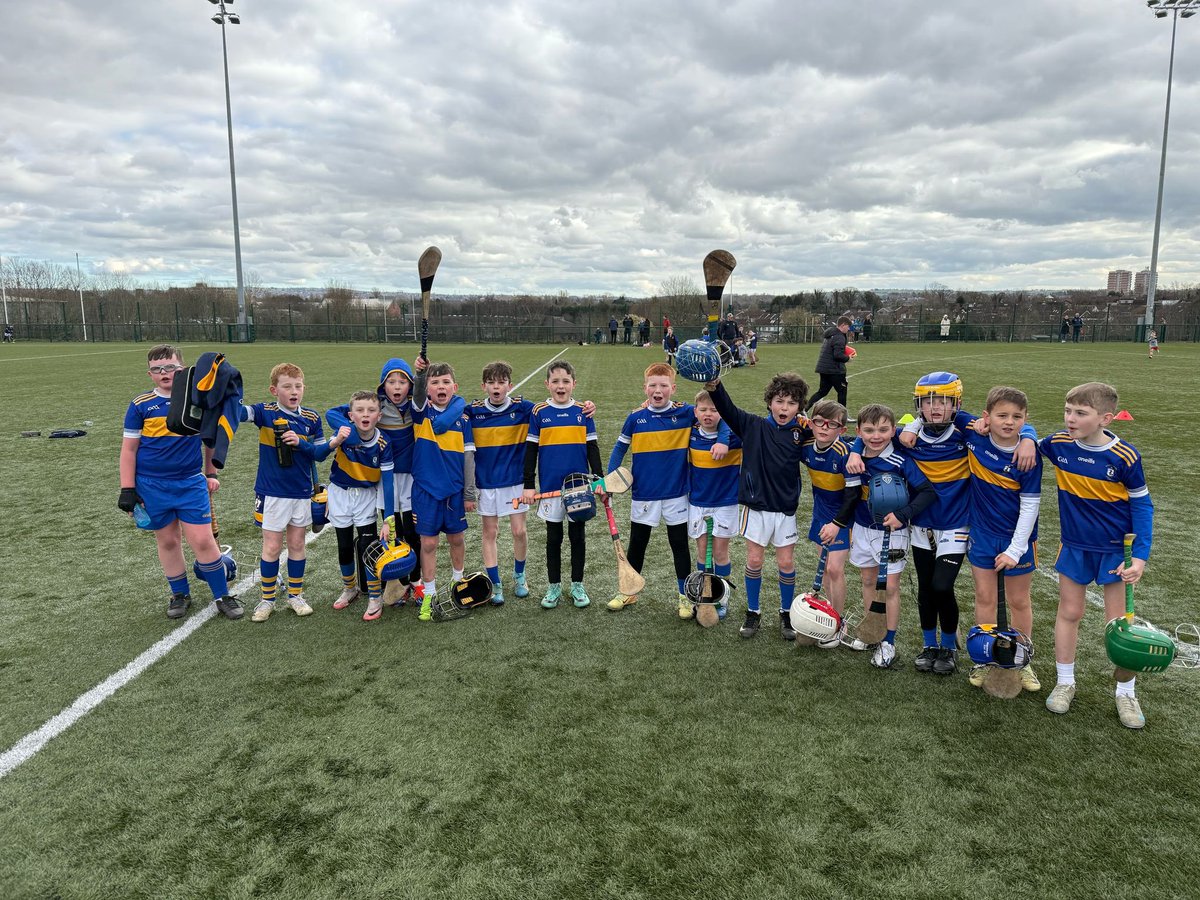 RossaGACBelfast's tweet image. U10’s had great success today in their hurling go games. Well done lads 🇺🇦
