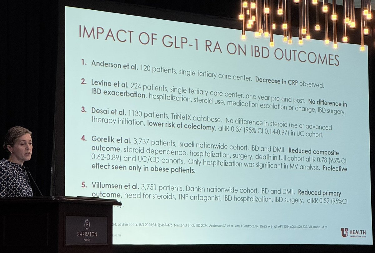 Priscila Santiago, MD (@prisantiagomd) on Twitter photo 🌟Dr. Ann Flynn from <a href="/UofUHealth/">University of Utah Health</a> giving an excellent review on #IBD and Obesity at our Rocky Mountain IBD Course! 🌟Dr. Ann Flynn from <a href="/UofUHealth/">University of Utah Health</a> giving an excellent review on #IBD and Obesity at our Rocky Mountain IBD Course!