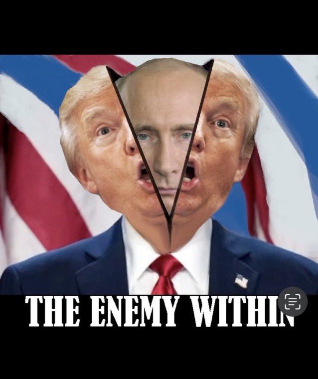 YoureMadNow's tweet photo. @BohuslavskaKate Sigh #magacult is truly a traitor haven, low IQ required
#TrumpisaPutinproxy #TrumpisaNationalDisgrace #ElonMuskIsANationalSecurityThreat https://t.co/lqCLxEXYmt
