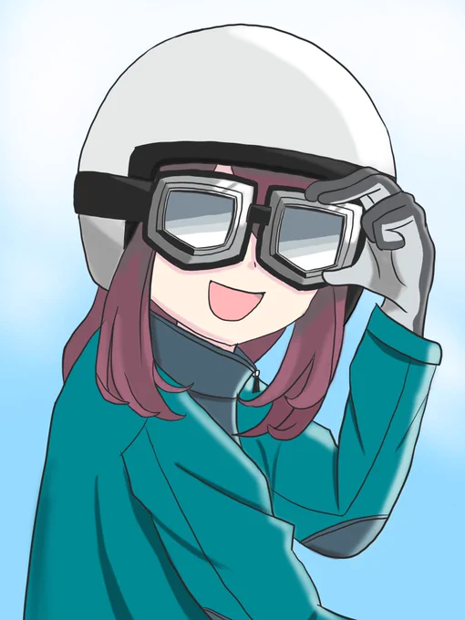 ツーリングスタイルアヤちゃん#ゆるキャン#土岐綾乃 