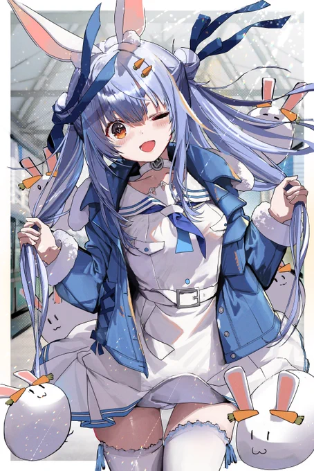 #ぺこらーと ぺこちゃんの配信見ながらぺこらーと描く休日楽しいです 