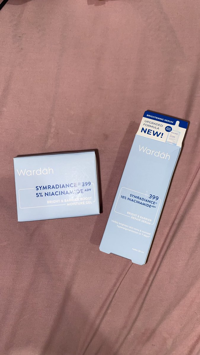 helloooofive's tweet photo. wts preloved
- wardah symradiance moisturizer masi 85% (35k)
- wardah symradiance serum baru pemakaian 6 tetes (60k)
ambil semua : 80k nego tipis
exp: jan, 2028
dom jogja, DM for detail!
#wts #preloved #skincare #murah #zonauang #zonajajan https://t.co/L27EinjpML