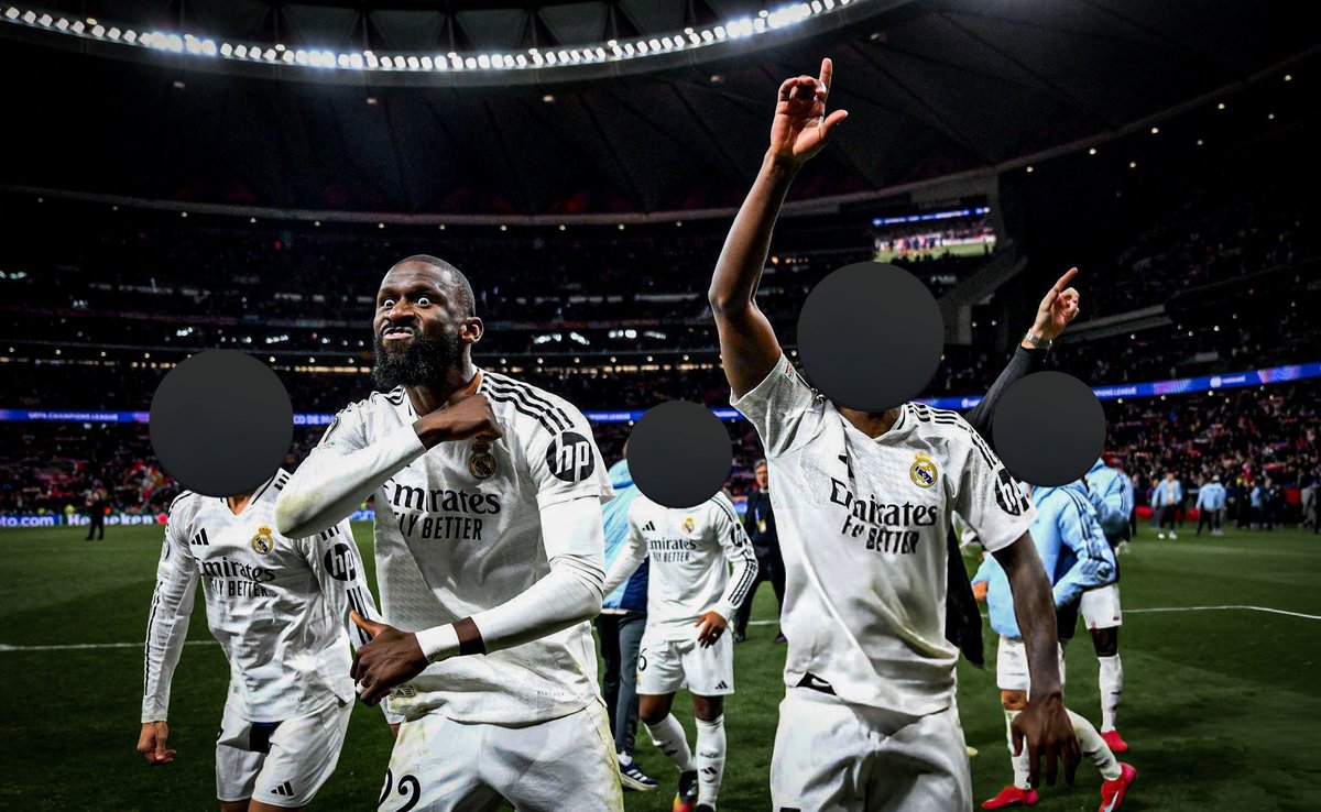 Simeone fue sancionado con 20.000 euros por su celebración tocándose los genitales.

Rudiger sigue sin sanción después de amenazar con cortar el cuello a la afición del Atlético de Madrid.