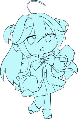 今日のために描いたデフォルメみんなにも見せちゃお #わたしの声質に酔え歌枠リレー1/3 