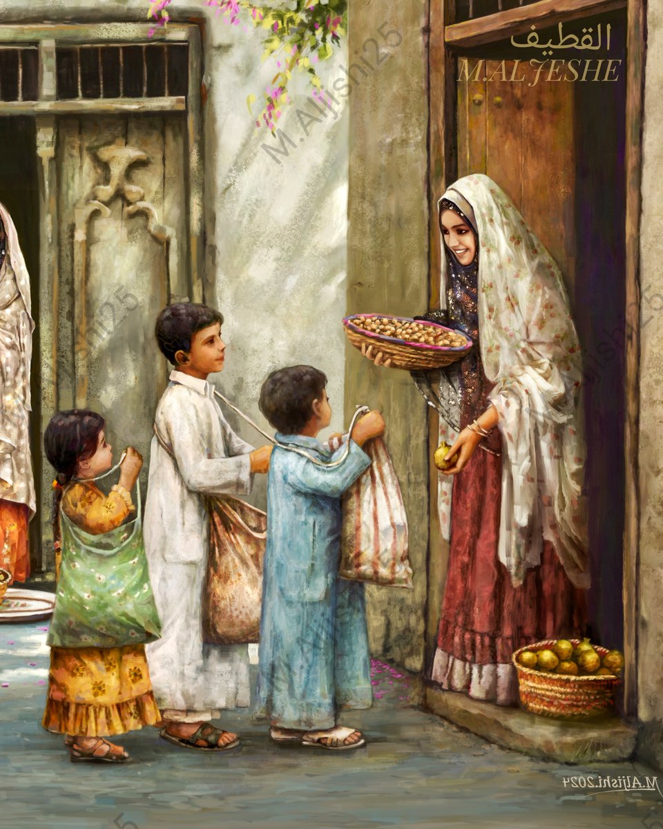 paintingx11's tweet photo. ناصفة حلاوة كريكشون ، حلوا الجيس واعطونا واعطونا ..
الله يسلم وليداتكم سالمين غانمين  ❤️🌹 https://t.co/2N0yypy2y4