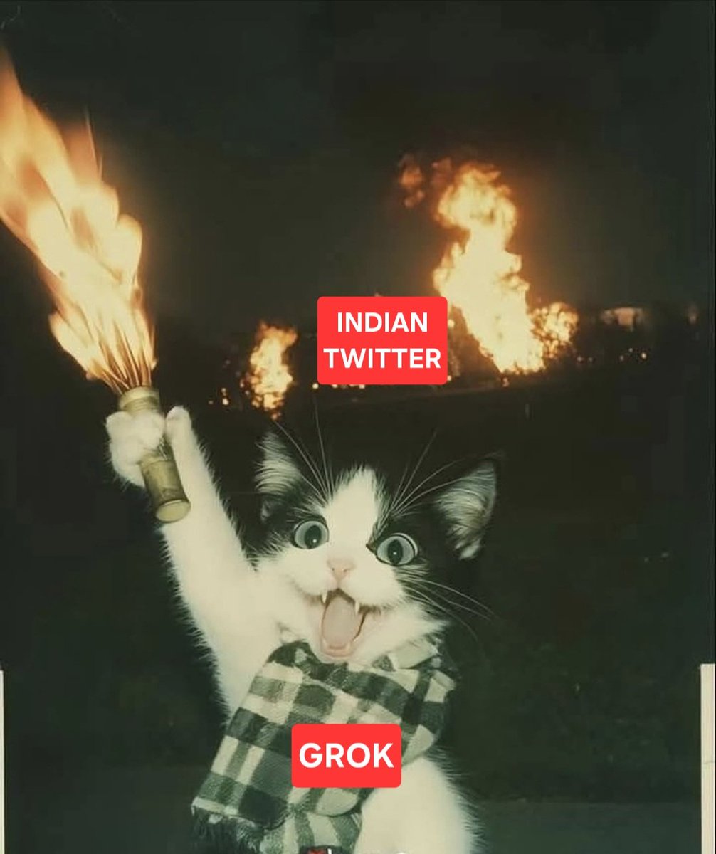 Aag aisi lagayi mazaa aa gaya!
#Grok