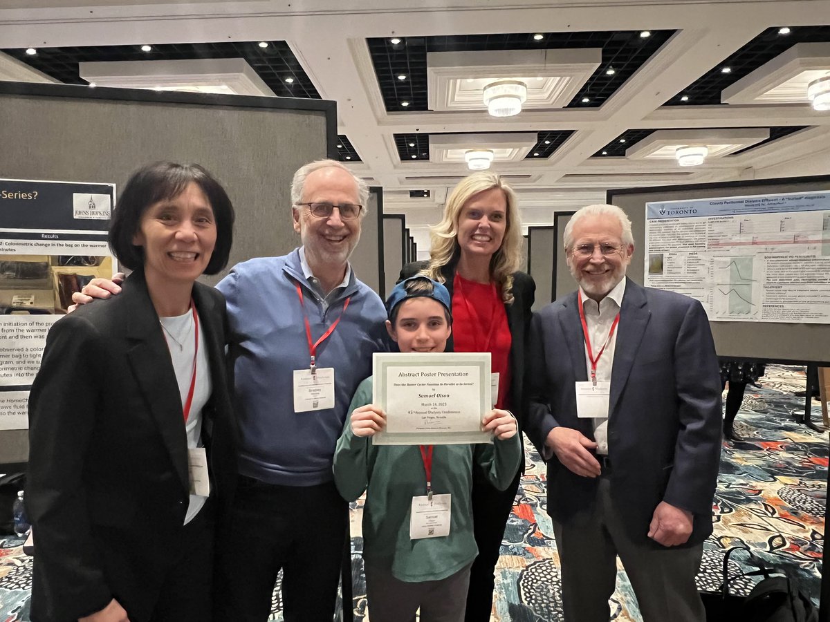 Johns Hopkins Dept of Pediatrics Research (@jhpedsresearch) on Twitter photo Building the research pipeline!
<a href="/HopkinsPedsNeph/">Johns Hopkins Pediatric Nephrology</a> faculty. <a href="/olga_kidneydoc/">Olga Charnaya</a>”s 11 yo son presenting his research at the Annual Dialysis Conference! Even teaching dialysis expert <a href="/funsocdoc/">Brad Warady</a> something new! <a href="/HopkinsKids/">Johns Hopkins Children's Center</a> #ADC25 <a href="/ASPNeph/">American Society of Pediatric Nephrology</a> <a href="/leeneu87/">Alicia Neu</a> <a href="/AspnResearch/">ASPN Research Committee</a> Building the research pipeline!
<a href="/HopkinsPedsNeph/">Johns Hopkins Pediatric Nephrology</a> faculty. <a href="/olga_kidneydoc/">Olga Charnaya</a>”s 11 yo son presenting his research at the Annual Dialysis Conference! Even teaching dialysis expert <a href="/funsocdoc/">Brad Warady</a> something new! <a href="/HopkinsKids/">Johns Hopkins Children's Center</a> #ADC25 <a href="/ASPNeph/">American Society of Pediatric Nephrology</a> <a href="/leeneu87/">Alicia Neu</a> <a href="/AspnResearch/">ASPN Research Committee</a>