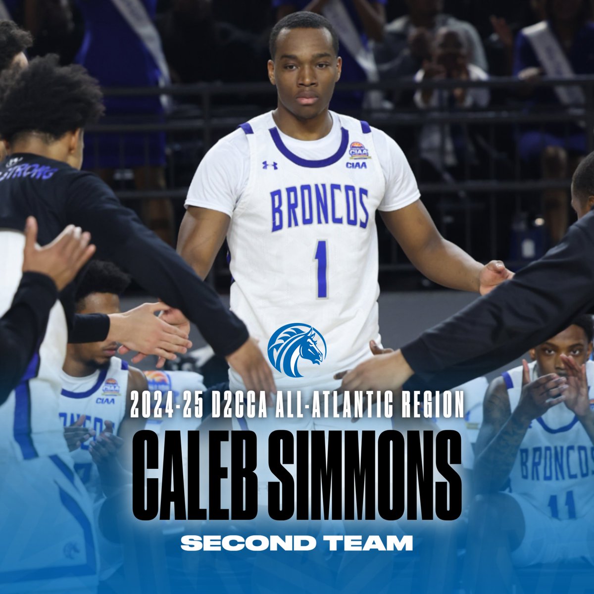 Caleb Simmons 🤝 𝗗𝟮𝗖𝗖𝗔 𝗔𝗹𝗹-𝗔𝘁𝗹𝗮𝗻𝘁𝗶𝗰 𝗥𝗲𝗴𝗶𝗼𝗻 𝗦𝗲𝗰𝗼𝗻𝗱 𝗧𝗲𝗮𝗺

#fsubroncos | #broncopride
