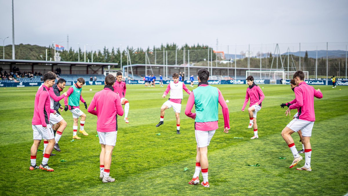 ⌛️ #OsasunaBilbaoAthletic

🔥 Lehoikumeak beroketa lanetan ari dira!

#AthleticLezama 🦁