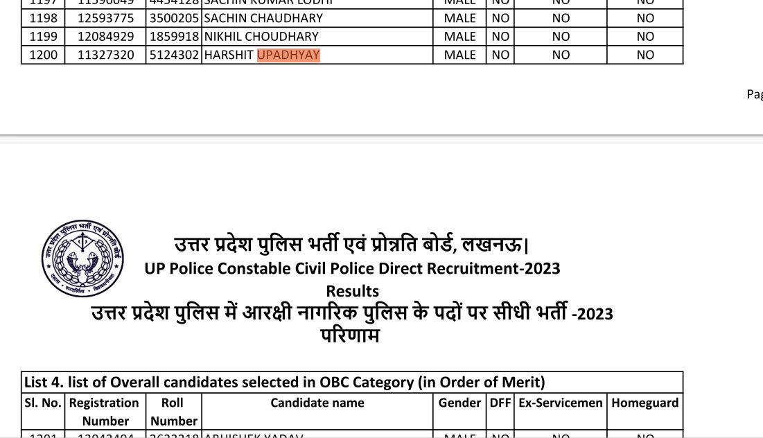 yadavaakash47's tweet photo. @upprpb @Uppolice @CMOfficeUP @yadavakhilesh @myogiadityanath @myogioffice क्या आप सभी से न्यायोचित कार्यवाही कि अपेक्षा कर सकता हुँ ?
 उत्तर प्रदेश पुलिस भर्ती 2023 के परिणाम में अनियमित्ता की गई है जिसका उदाहरण Screenshot में है 
#UPP_Result
#UPP_SCORE_CARD_60244 https://t.co/GIXR7sR6Po