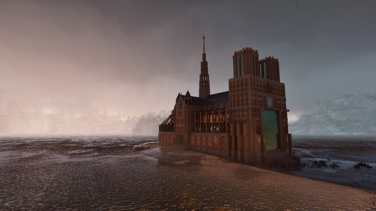 mannyuu's tweet photo. Thank you for the great Notre Dame Cathedral and the beautiful Astraeos. Amen.

非公式サーバー
ノートルダム大聖堂インスパイア

#ARKSurvivalAscended 
#ASA https://t.co/DH8kNiWsjh