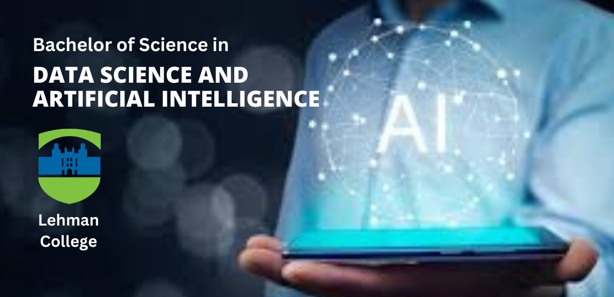 Jorge Silva-Puras (@silvapuras) on Twitter photo Tremendously proud to announce that <a href="/LehmanCollege/">Lehman College</a> has received approval to offer the first bachelor's degree in #DataScience and #AI within <a href="/CUNY/">The City University of New York</a>. More details to come soon. Tremendously proud to announce that <a href="/LehmanCollege/">Lehman College</a> has received approval to offer the first bachelor's degree in #DataScience and #AI within <a href="/CUNY/">The City University of New York</a>. More details to come soon.