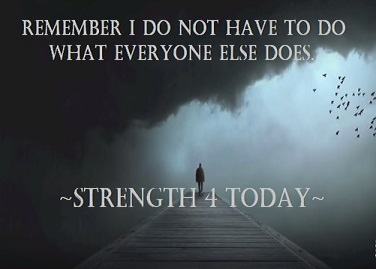 Strengthfor2day's tweet photo. Remember I Do Not Have To Do
What Everyone Else Does.
#BeMyOwn #Remember #IDoNot #EveryoneElseDoes #MyOwnThing #OwnChoices #RecoveryPosse #Strengthfor2day https://t.co/KR5V3BHpJb