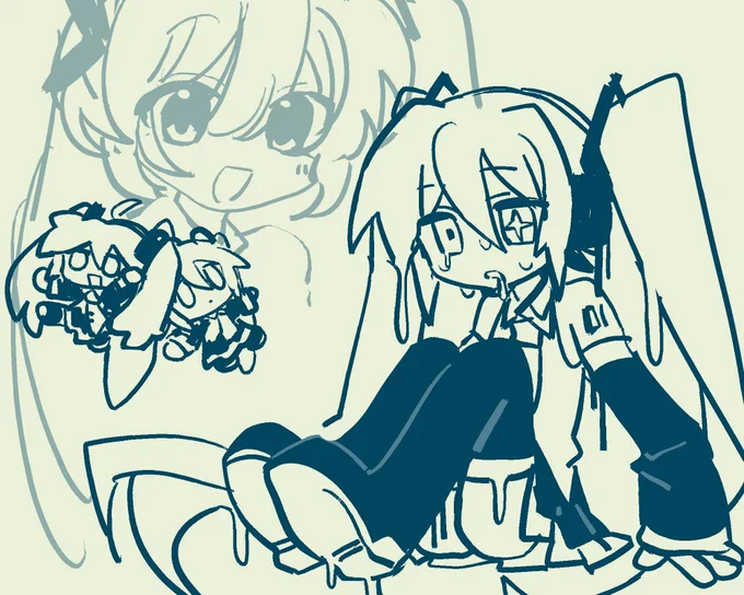 ヌヲーン……謎絵…… 