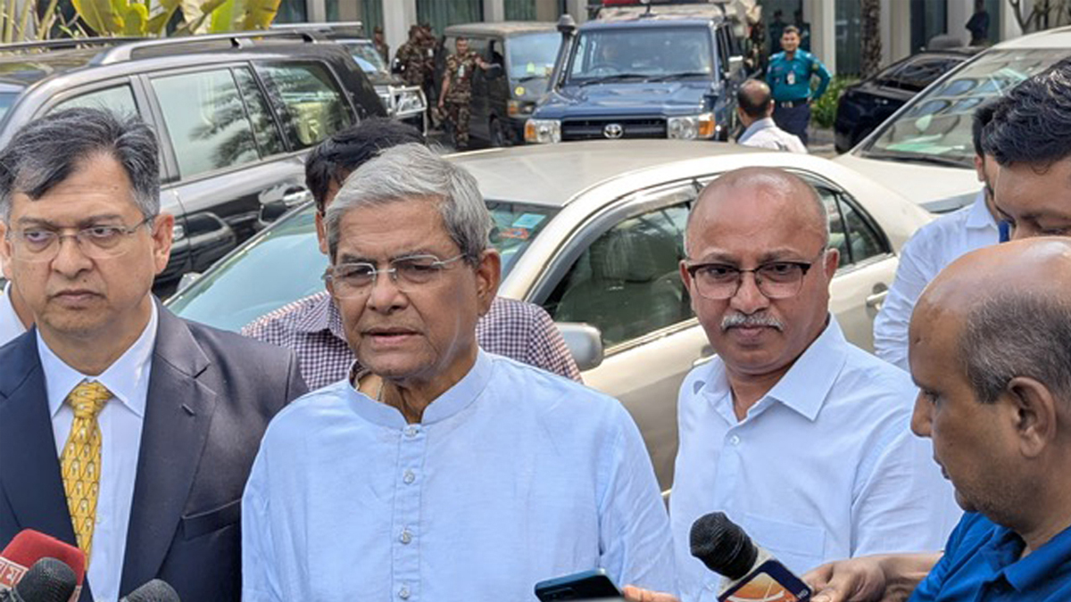 জাতিসংঘ মহাসচিব সংস্কার নিয়ে কথা বলেননি: মির্জা ফখরুল