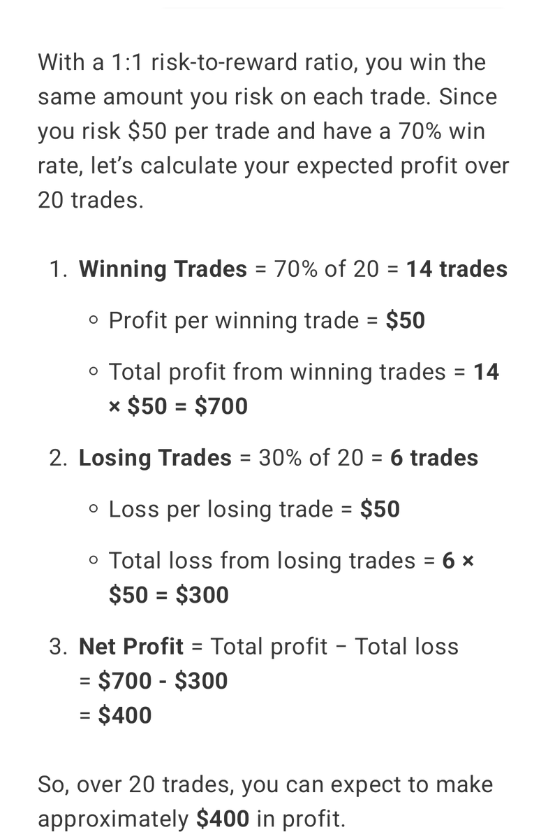 CRTTrader77's tweet photo. I may have been sleeping on
1:1 risk to reward ratio https://t.co/OKQjr6dVyG
