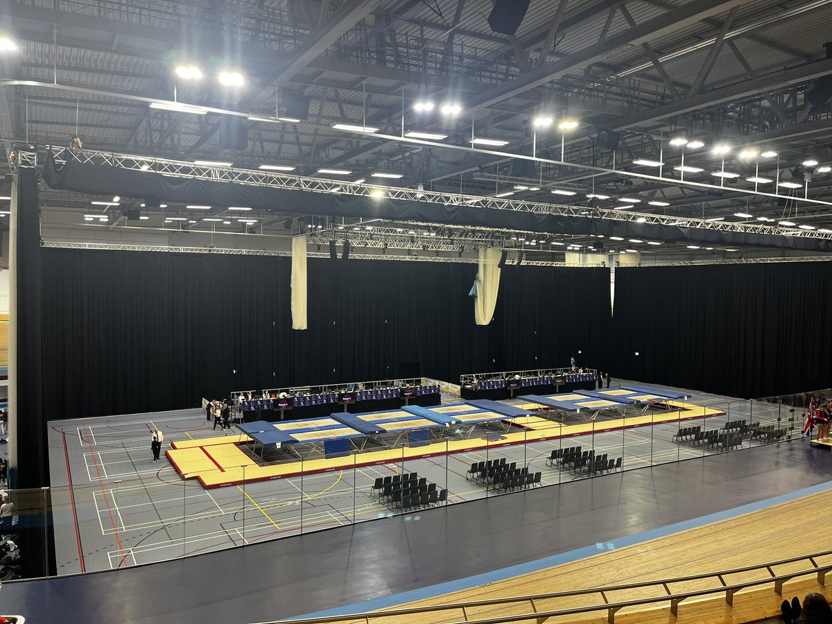 Good luck to our trampolinists competing at the Schools National Trampolining finals in Derby today