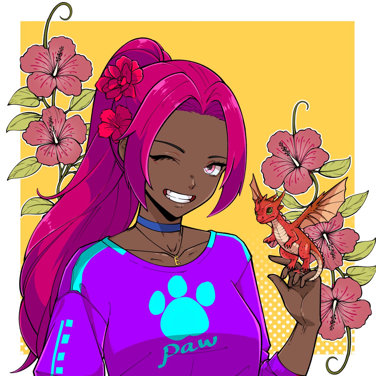 More beautiful art by <a href="/EunHa_ra/">EunHaaa🐣</a> thanks! #PoW WoW Girls