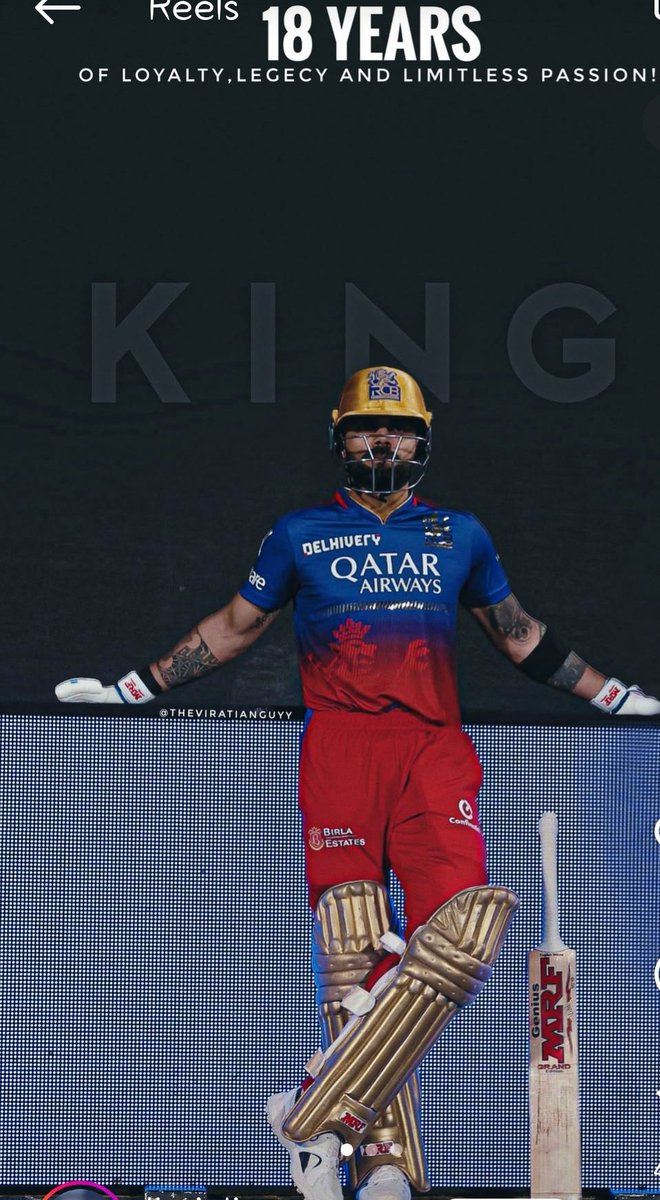 AjayYKT's tweet photo. Virat Kohli is always a beast in the IPL! RCB fans are in for a treat this season. Do you think this is the year RCB finally lifts the trophy?
#ViratKohli𓃵 🏆💪
#RCB_Fans https://t.co/ly1UyTb34o