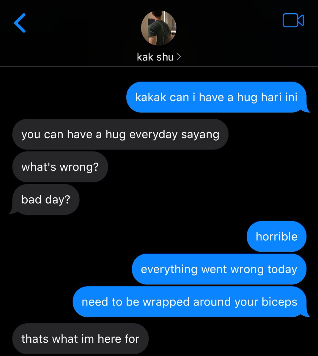 catastyph's tweet photo. when life sucks but your bf is a 196 cm volleyball star athlete
-
(daily chats with meian shugo) https://t.co/tauYml9w4S