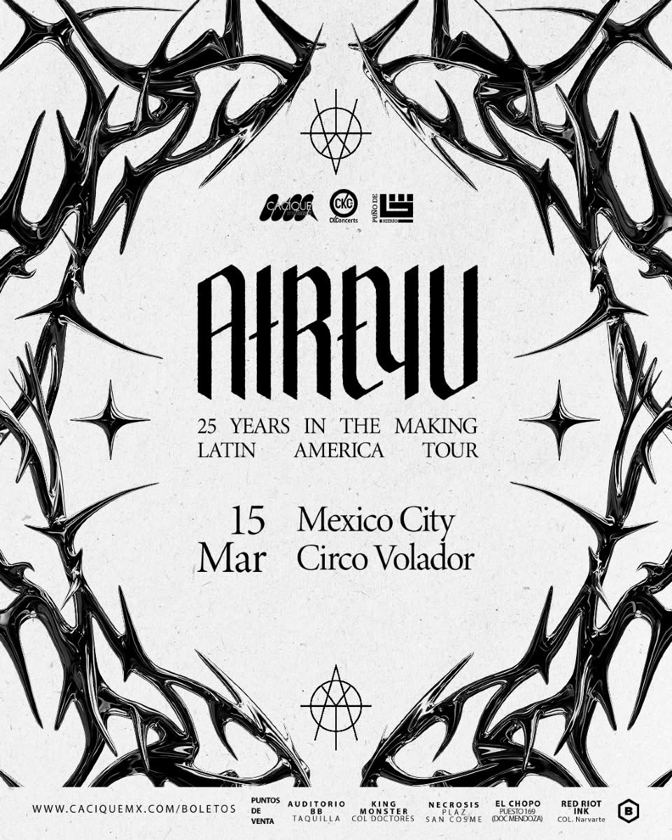 BBeat105's tweet photo. Acá los shows para hoy, 15 de marzo:
- En el @316centro, #Abyssal. #LSDRRecords
- En #Guadalajara, #Mortalfest
- En #Morelia, #MINIPONY. #LaCafeína
- En el @circovolador, @atreyuofficial. @CACIQUEMx
#StayBlast
#BlastBeat105 https://t.co/4TJEUXcpnC