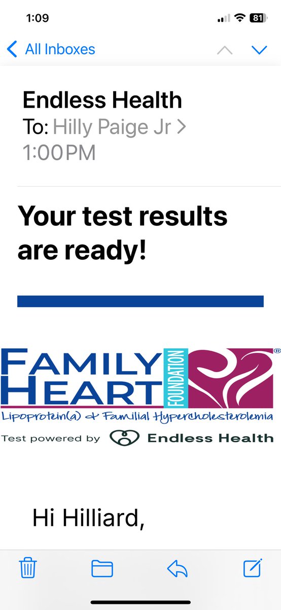 hillypaige2's tweet photo. #LpaAwarenessMonth
✅ @FamilyHeartFdn Cholesterol Connect test kit returned on Monday
✅ Results received Friday!
✅ Personalized LDL-C Safe Zone
✅ Lp(a) normal
✅ Crestor 20mg still doing its job!
➡️ Order your free kit today:
https://t.co/bxlUfWlvne

@endless_health @Amgen https://t.co/PmK3UpVjTH
