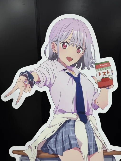 本日のアカネちゃん制服はいいねぇ。#GRIDMAN_UNIVERSE #新条アカネ 
