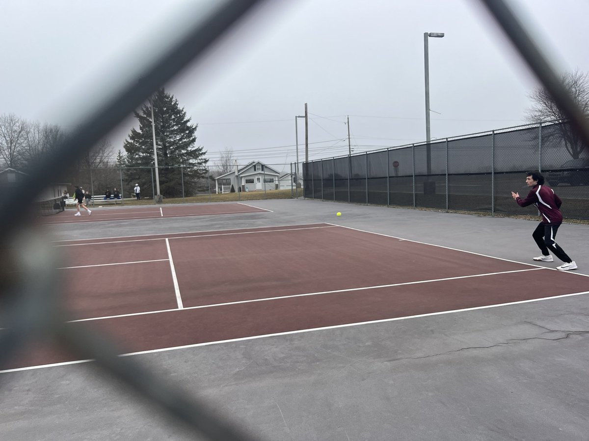 Tennis home opener #SlaterNation