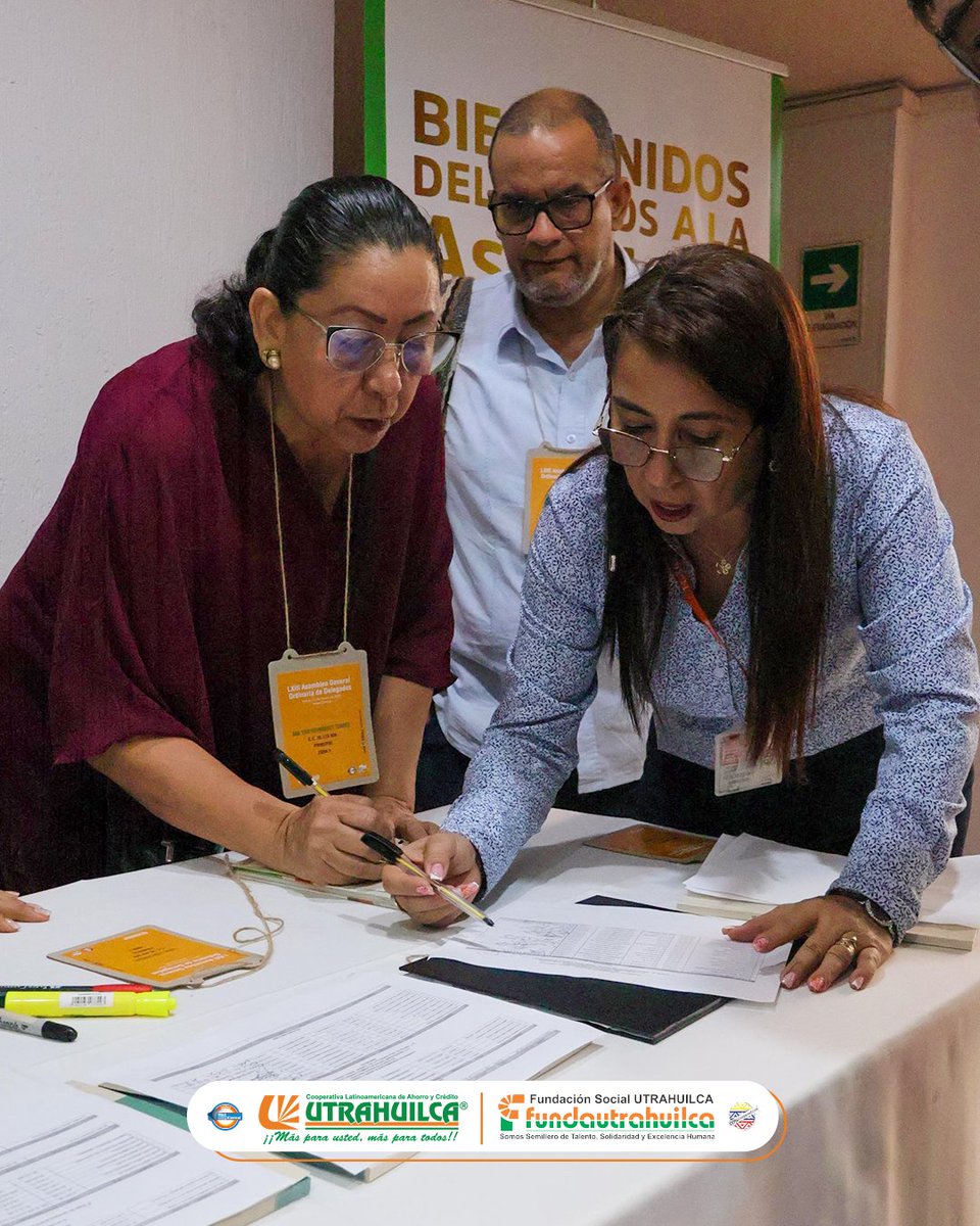 🧡🤍💚 A esta hora se lleva a cabo la LXIII Asamblea General de Delegados de la Cooperativa UTRAHUILCA en Neiva, con la participación de los representantes de los diferentes departamentos donde hacemos presencia.

¡Estamos construyendo juntos un mejor futuro!
